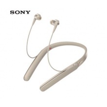 索尼（SONY）Hi-Res颈挂式无线蓝牙降噪耳机 WI-1000X（香槟金）